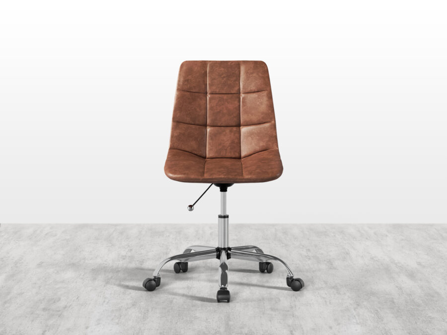 wolfgang-office-chair-brown_seat-chrome_base-wheels-front.jpg